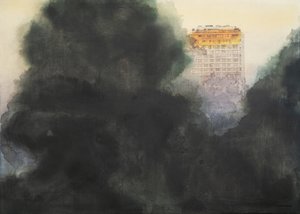 Golden Building Mist av Mirjam Schrei
