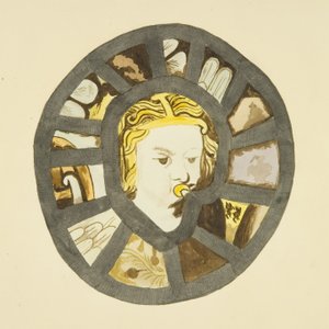 Målat glas från Canynges kapell