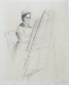 Porträtt av Mary Jane Hancock av Miss Noble