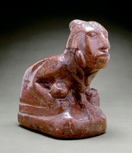 Mänsklig bildrör, Cahokia, 1000-1300 (bauxit)