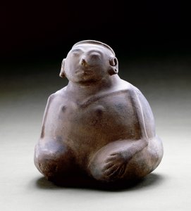 Mänskligt kärl, 1300-1500 (keramik) av Mississippian culture