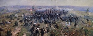 Slaget vid Gorni Dubnik den 24 oktober 1877, 1914 av Mitrofan Borisovich Grekov