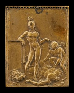 David triumferade över Goliat, 1507 eller tidigare. av Moderno