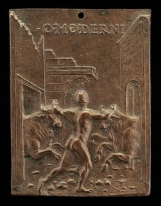 Hercules and the Cattle of Geryon, sent 1400-tal - tidigt 1500-tal.