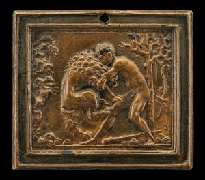Hercules and the Nemean Lion, sent 1400-tal - tidigt 1500-tal.