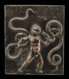 Spädbarnet Hercules ströp ormarna, sent 1400-tal - tidigt 1500-tal.