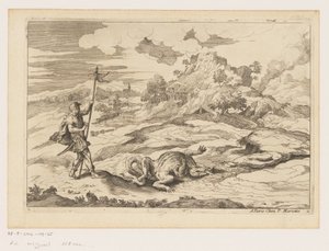 Landskap med George och draken Landskap efter Titian (serietitel)