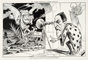 En okänd ängel (tysk legend), från History of the Third Republic, Vol. I, Politisk historia, utg. 1933 (litho)