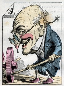 Allegori över den franska senaten på 1800-talet av Moloch