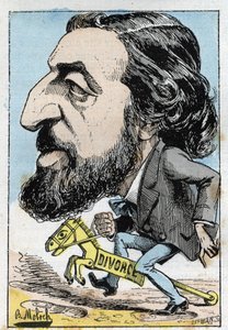Porträtt av Alfred Naquet (1834-1916), fransk politiker av Moloch