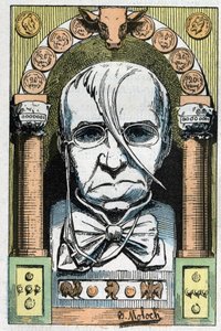 Porträtt av Emile de Girardin, fransk journalist, publicist och politiker 1806-1881 av Moloch