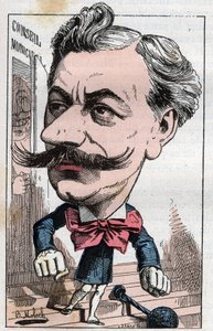 Porträtt av Louis Andrieux (1840-1931), fransk advokat och politiker