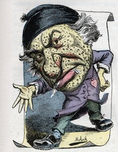 Porträtt av Louis Veuillot (1813-1883), fransk journalist och författare av Moloch