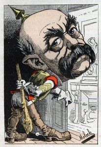 Porträtt av Otto Von Bismarck (1815-1898) Preussens kansler