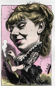 Porträtt av Sophie Croizette (1847-1901), societary of the Comedie-Francaise