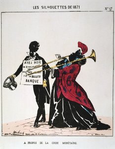 Om den monetära krisen, 1871 av Moloch