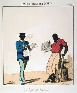 Le Figaro och de radikala, 1871