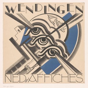 Omslagsdesign för: Wendingen, 1931