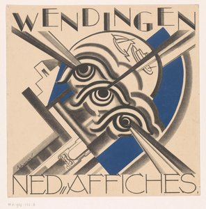 Omslagsdesign för: Wendingen, 1931
