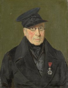 Pieter Janson (1765-1851). Målare och etsare, major av Cussiers ur bruk av Monogrammist HK (Nederland)