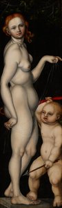 Venus och Amor, ca 1529