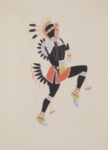 Panel #1, ca 1934 (akvarell)