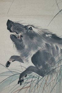 Inoshishi-zu av Mori Sosen av Mori Sosen