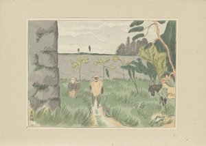 Ruinerna av Wakamatsu slott Wakamatsujoshi Del två, Aizu-området (serietitel) Dai nishû, Aizu no bu (serietitel) Tryck av japanska landskap (serietitel) Nihon fûkei hanga (serietitel) av Morita Tsunetomo