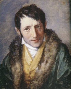 Porträtt av Carl Ludwig Börne 1786-1837, 1833. av Moritz Daniel Oppenheim
