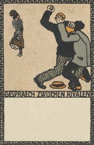 Conversation Between Rivals Conversation Between Rivals, 1907. av Moritz Jung