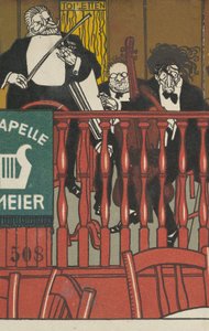 Salong Orchestra Meier, 1911. av Moritz Jung