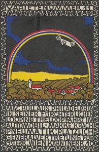 Variety Act 11: Mac Bull från Philadelphia i hans skrämmande loop-the-loop-tur i sin bil ..., 1907. av Moritz Jung