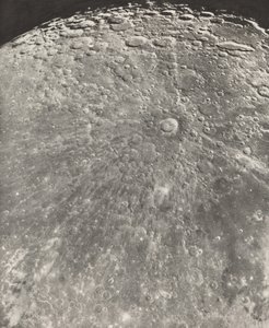 Månfotografi Tychos strålning - stigande fas, 1899 (foto) av Moritz & Puiseux Pierre Henri (1855 1928) Loewy