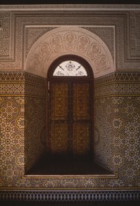 Kasbah of Thamiel glaoui, fönster (keramik)