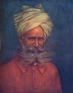 En retainer från centrala Indien, 1903 av Mortimer L Menpes