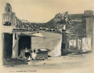 "I utkanten av Palermo", 1903 av Mortimer L Menpes