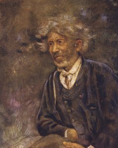 En tiggare (färglitografi) av Mortimer Ludington Menpes