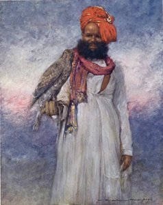 A Hawksmen of Rajgarh (Color Litho) av Mortimer Ludington Menpes