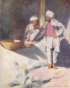 En lärd man från Peshawur, 1905 av Mortimer Ludington Menpes