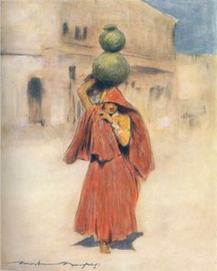 En vattenbärare, 1905
