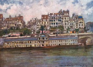 Badhus (Samaritaine) av Mortimer Ludington Menpes