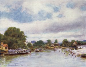 Allmän syn på Marlow av Mortimer Ludington Menpes