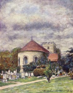 Gorings kyrka av Mortimer Ludington Menpes