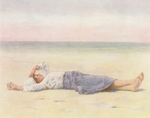 I solens öga (färglitografi) av Mortimer Ludington Menpes