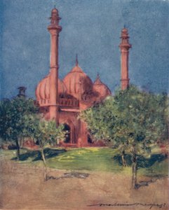 Naul Masa-moskén, 1905 av Mortimer Ludington Menpes