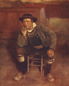 Husets herre (färglitografi) av Mortimer Ludington Menpes