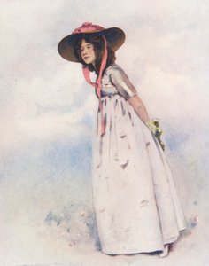 Världens barn: English, Phoebe (färglitografi) av Mortimer Ludington Menpes