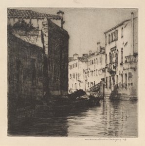 En bakre kanal, Venedig (palats)