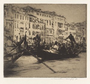 F? The Day, Venedig av Mortimer Menpes