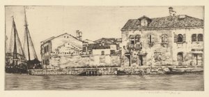 Giudecca, Venedig av Mortimer Menpes